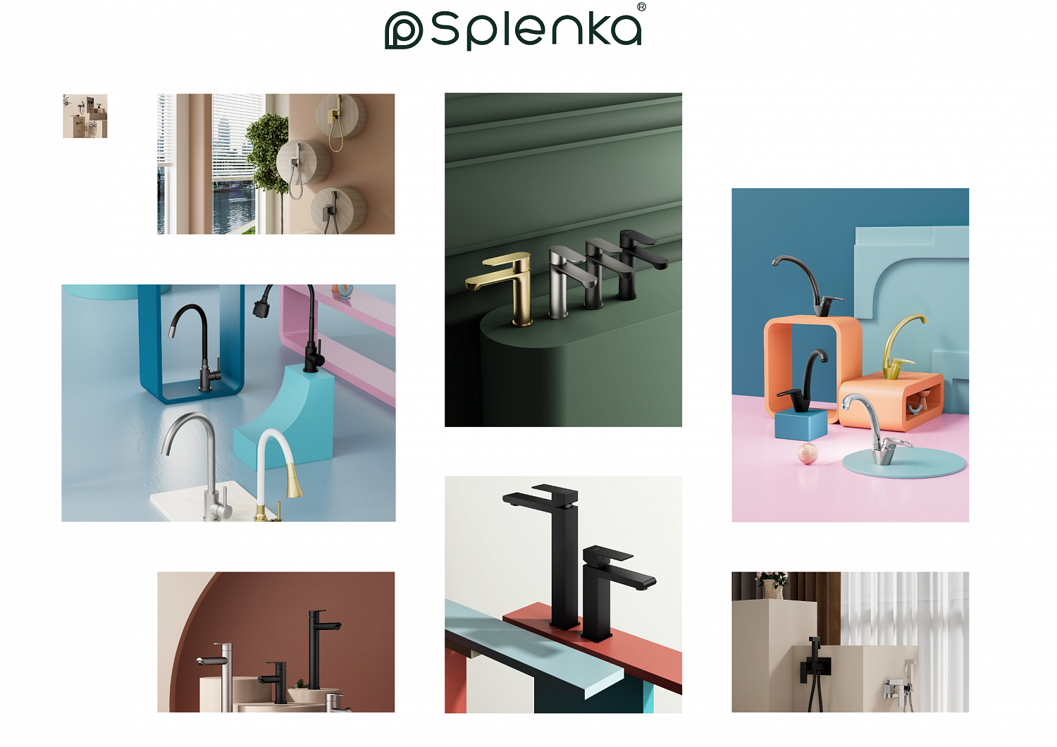 Новина! Смесители бренда Splenka