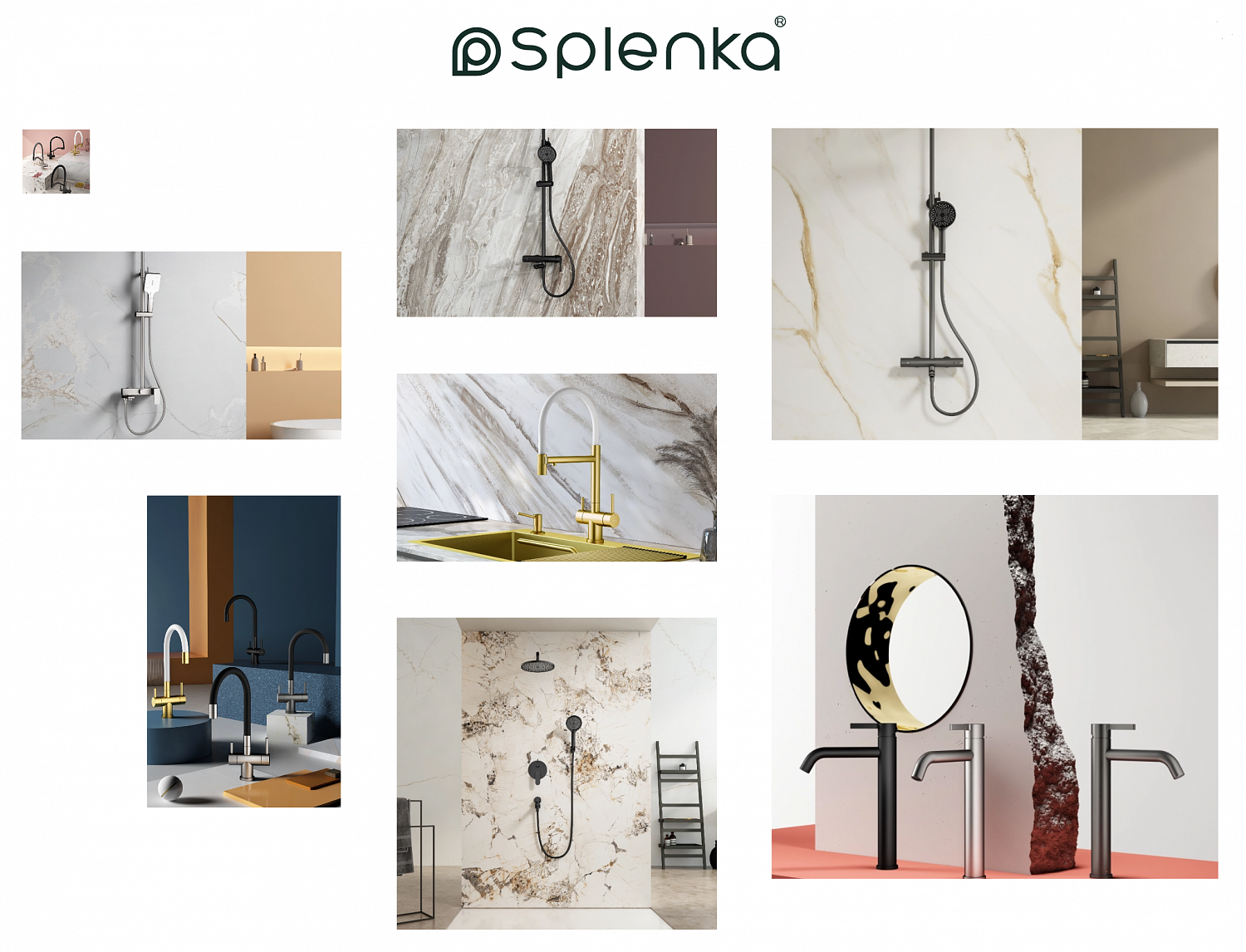 Новина! Смесители бренда Splenka